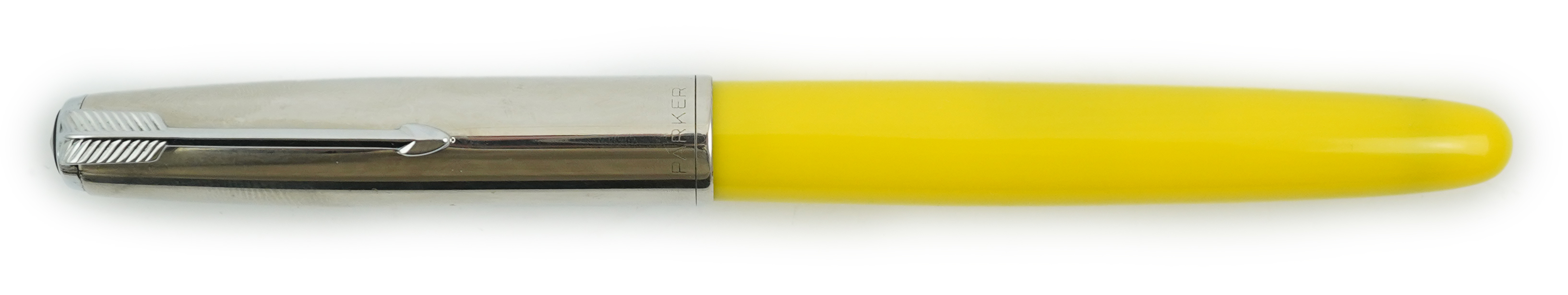 A Parker '51' Aerometric Custom fountain pen in yellow